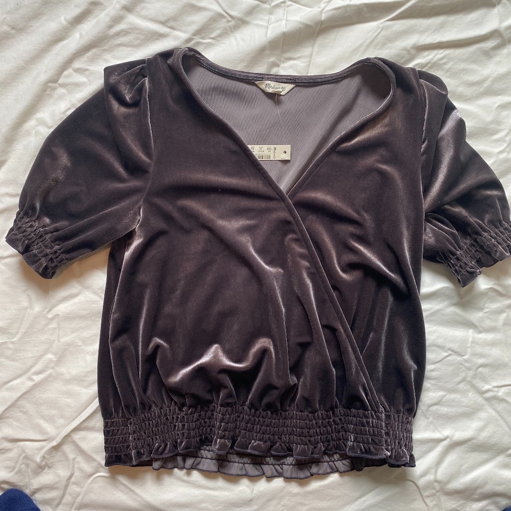 Madewell wrap top